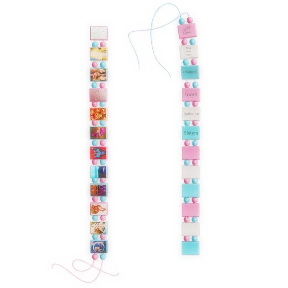 Fakemink x Bazo 1199 Pastel Stretch Bracelet Y2K Mens Jewelry Etna Vera Vela